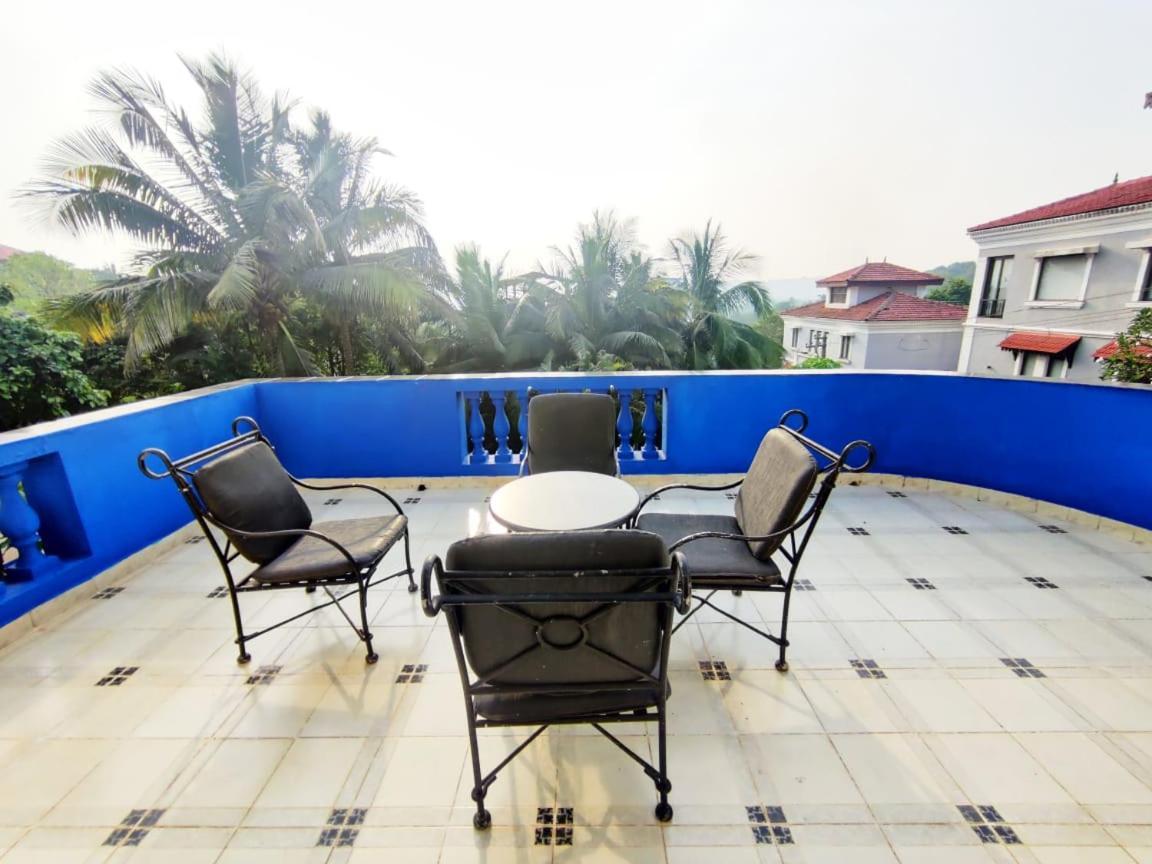 Amazing Hilltop 4 Bhk Villa With Private Pool Near كاندولِم المظهر الخارجي الصورة
